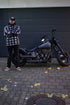 IRONJIAS Retro Leather Brown Motorcycle Boots XZ006