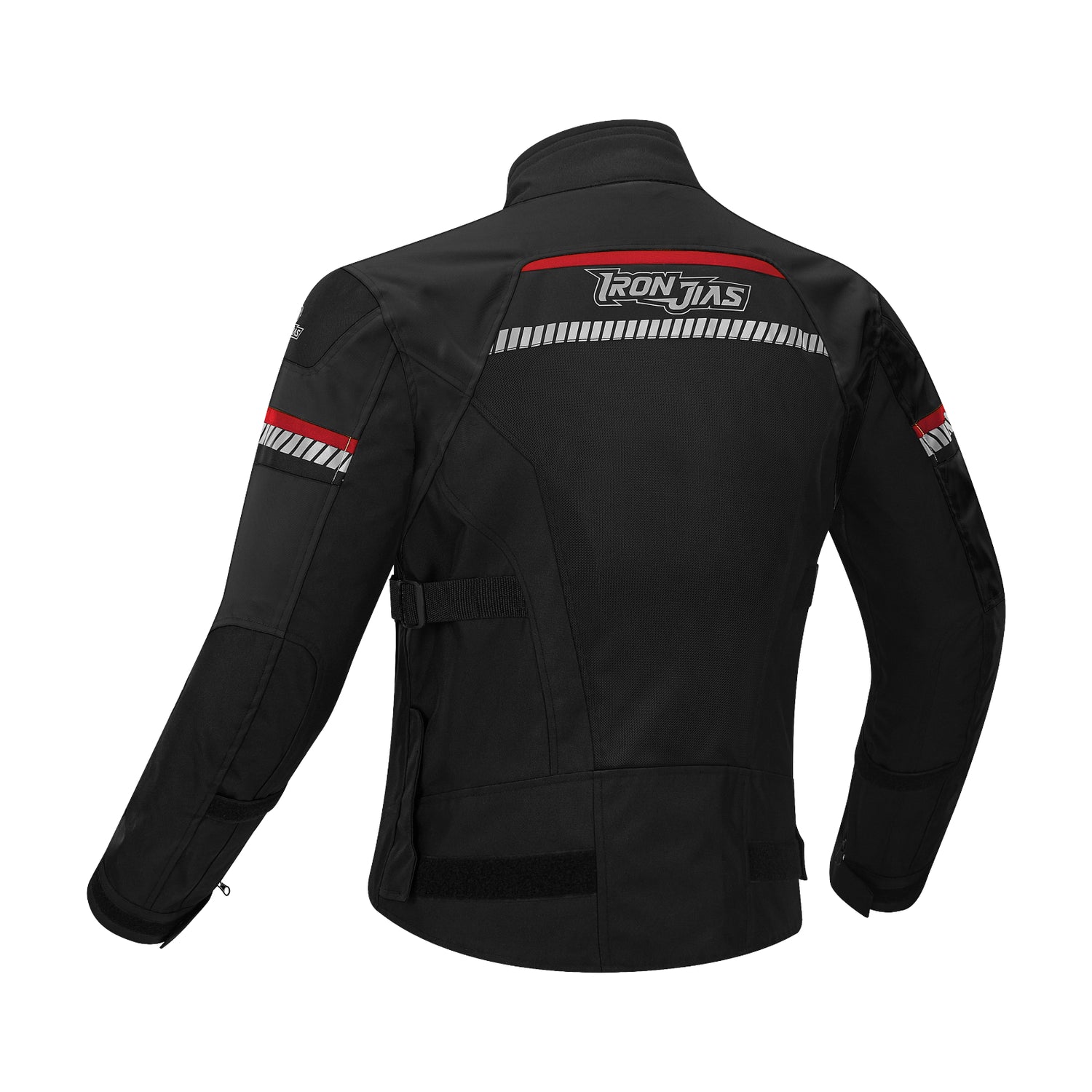 Black Protective Riding Motorcycle Jacket