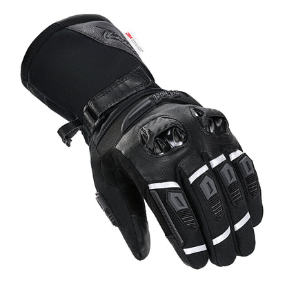 Black WarmShield Pro Motorcycle Gloves