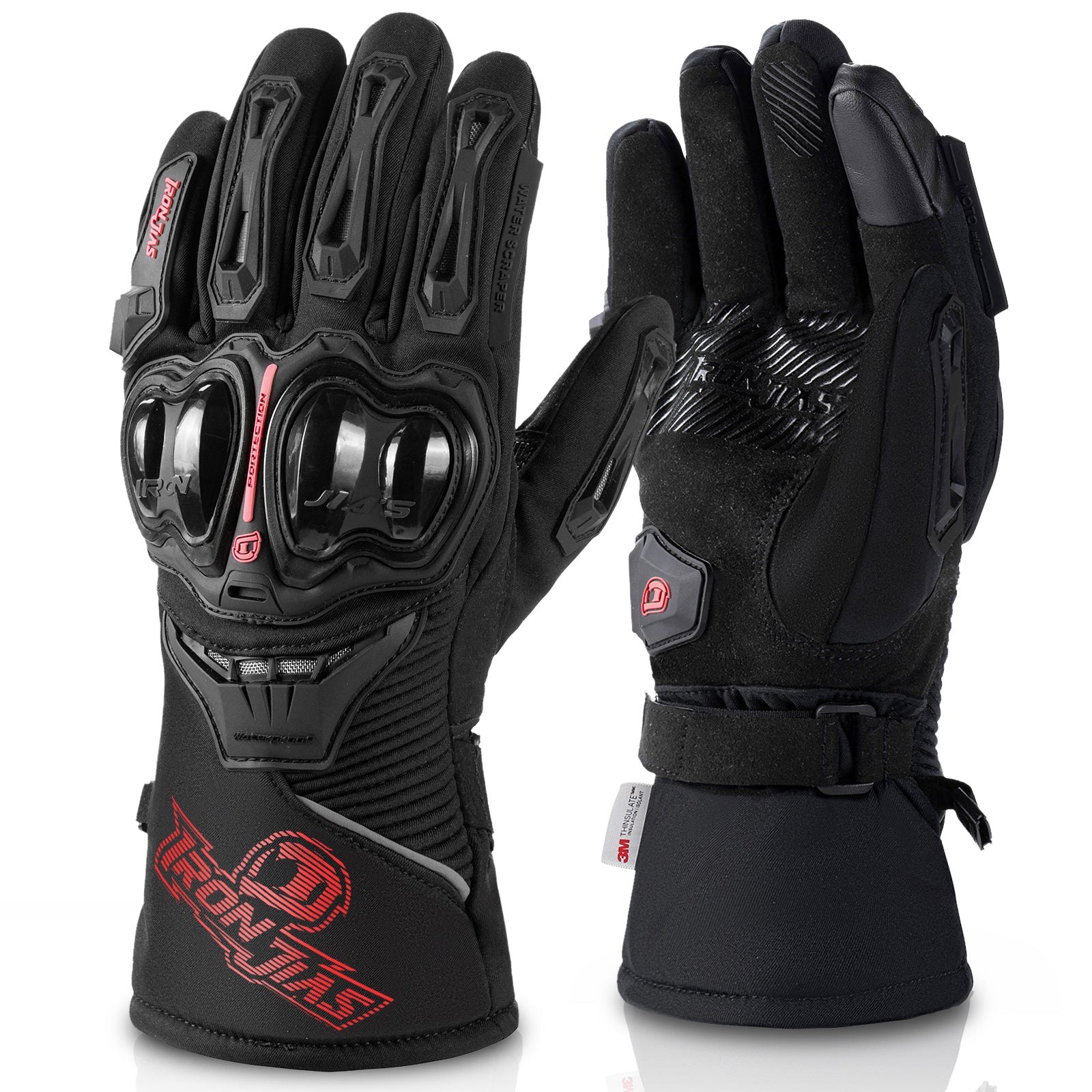 Comfortable Waterproof Winter Motorcycle Gloves