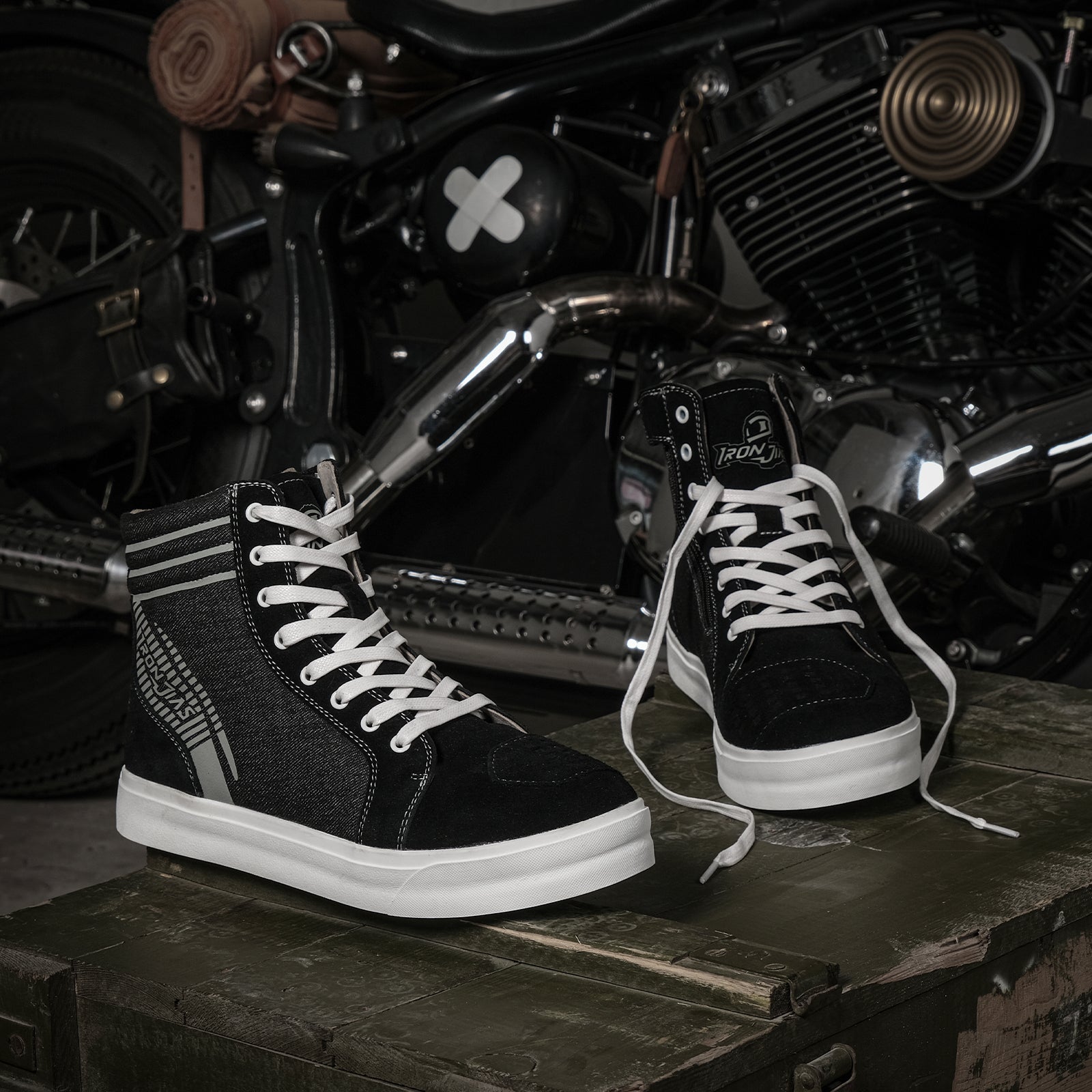 Urban Anti-Slip Motorcycle Riding Shoes For Men