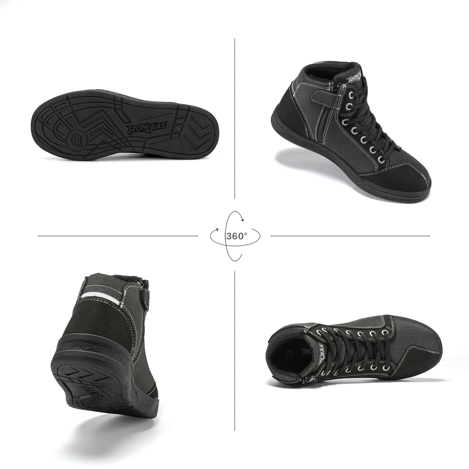 Urban Anti-Slip Short Motorcycle Riding Shoes