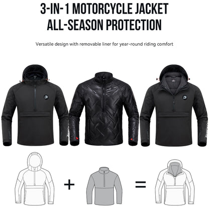 Veste de moto de protection pour loisirs CE | JK006 
