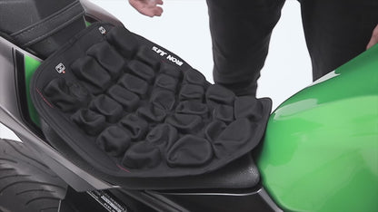 IRONJIAS Summer Cool Shock-absorbing &amp; Comfortable Breathable Motorcycle Seat Cushion